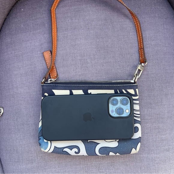 Rare Etro Shoulder Bag Leather Canvas Multicolor - Picture 10 of 10